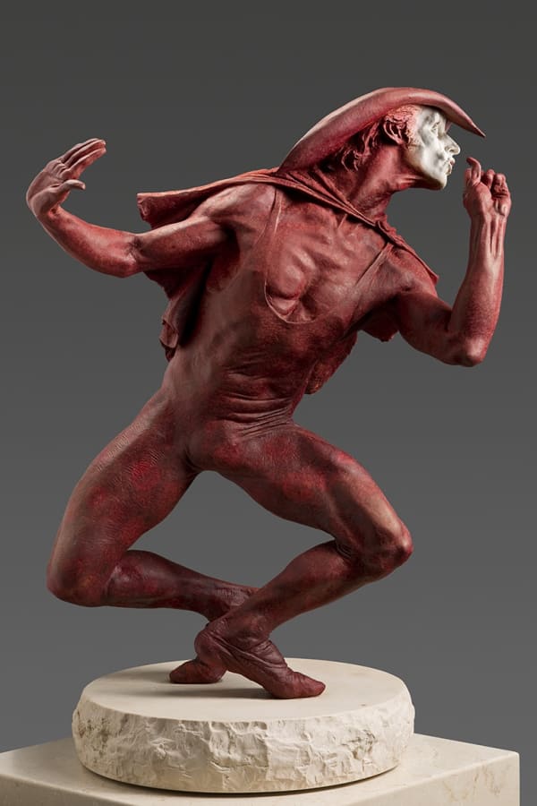 Richard MacDonald, Whiteface, Half Life, Red, 2015