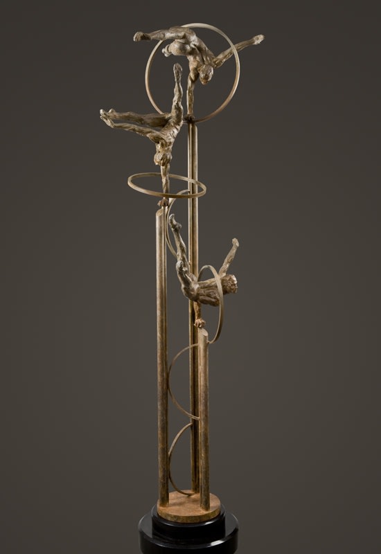 Richard MacDonald, Caruso Triptych, Quarter Life, 2008