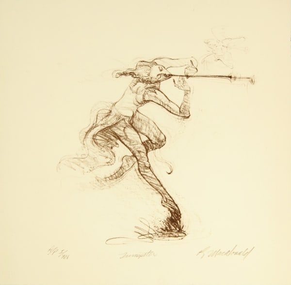 Richard MacDonald, Trumpeter, Archival Print