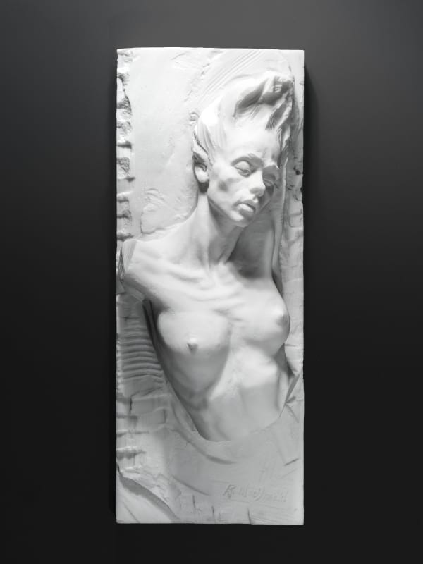 Richard MacDonald, Joy Fragment, Marble Dust, 2023