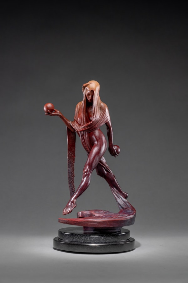 Richard MacDonald, Nightfall, Atelier, Red, 2015