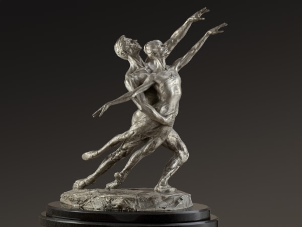 Richard MacDonald, Pas De Deux Elegance, Platinum, Artist Proof, 2009