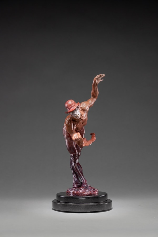 Richard MacDonald, Rain, Atelier, Red, 2022