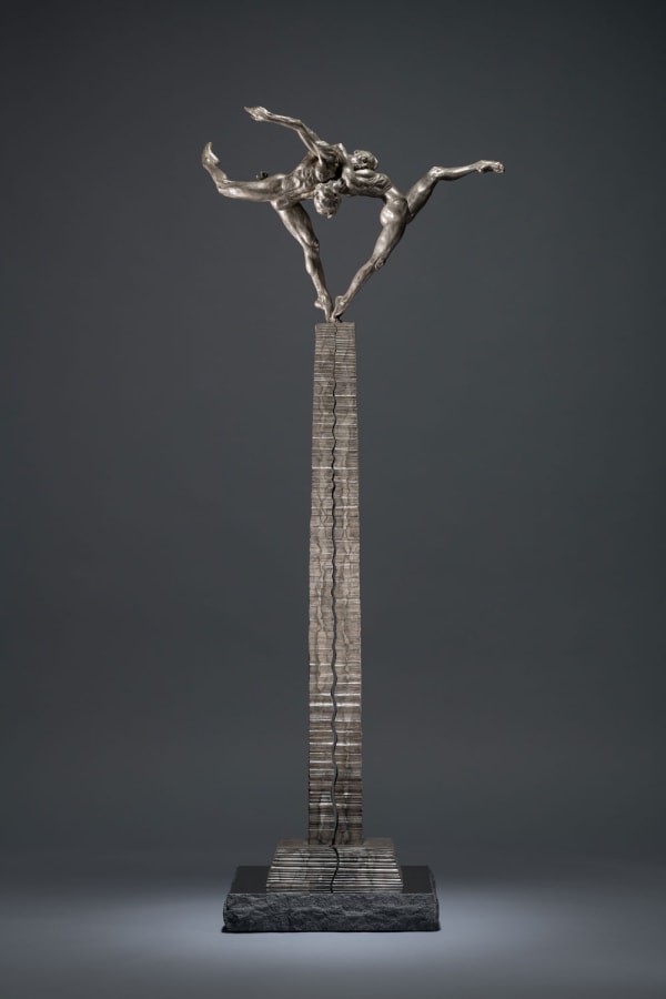 Richard MacDonald, Dance to Paradiso, Column, Platinum, 2015
