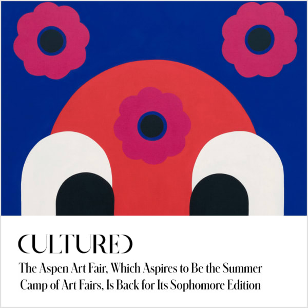 The Aspen Art Fair, Which Aspires to Be the Summer Camp of Art Fairs, Is Back for Its Sophomore Edition
