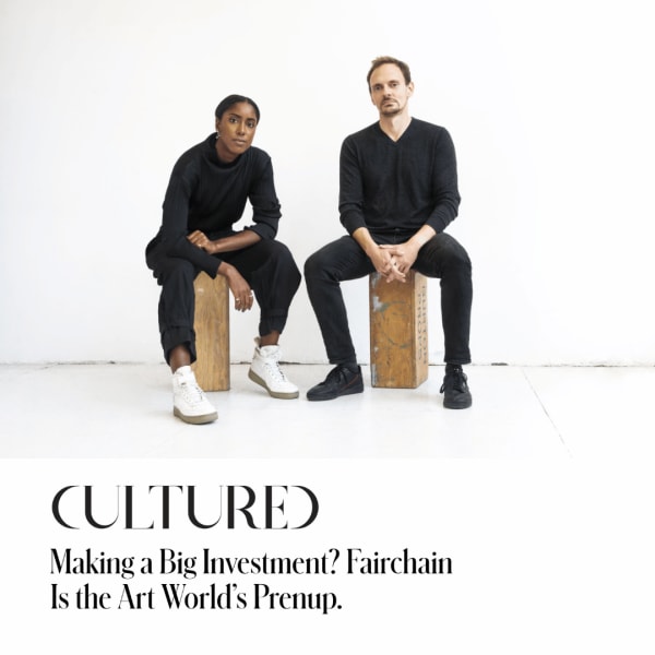 Making a Big Investment? Fairchain Is the Art World’s Prenup.