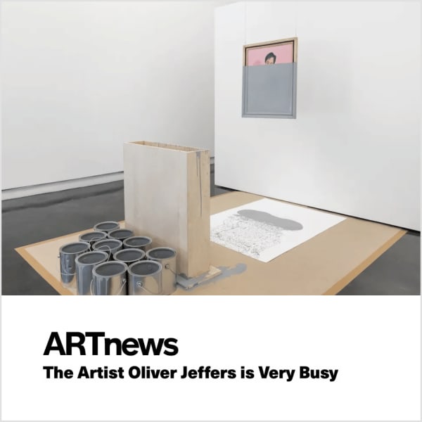 The Artist Oliver Jeffers is Very Busy