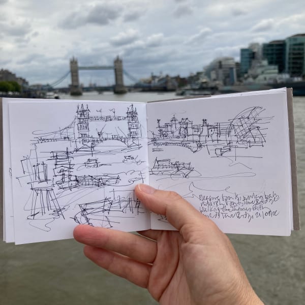 Thames sketchwalk, 2022