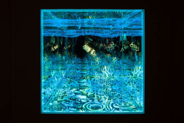 Infinite Rubbish Cube Prototype, 2018