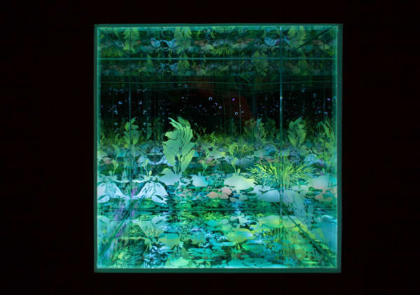 Infinite Seaweed Cube Prototype, 2018