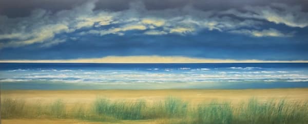 buy art artwork artist highland scotland scottish will aitken the mooring seascape painting oil on canvas at alchemist gallery dingwall Machair