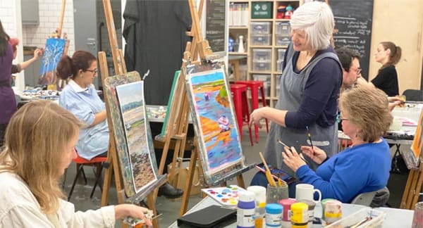 Oils, Acrylics & Drawing: weekly classes with Mick Kirkbride