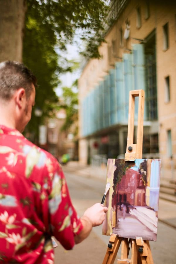 Painting Plein Air workshop with Julia Hawkins