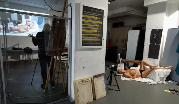 Life Drawing weekly classes with Mick Kirkbride