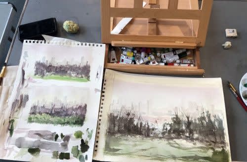 Watercolour weekly classes with Mick Kirkbride