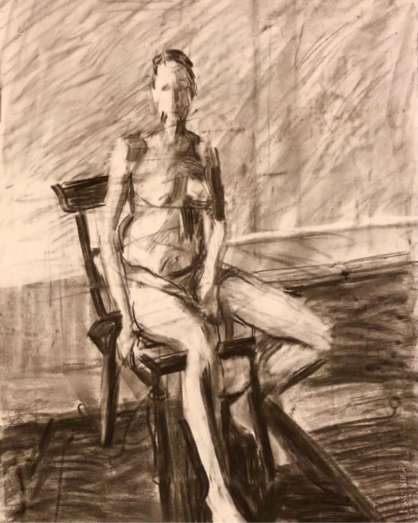 Figure drawing demo with Peter Clossick