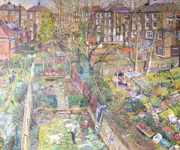 Winner of The Dry Red Press Award: Melissa Scott-Miller, Winter Backgardens, Islington 2018