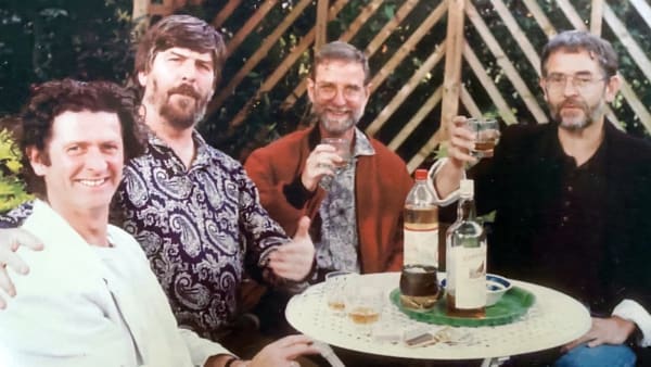 L-R: Paul Curtis, Tom Coates, Dennis Minchin, and Roy Freer