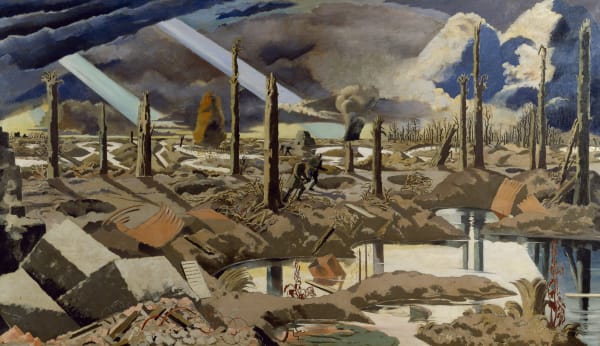 The Menin Road (1919), collection of the Imperial War Museum, London