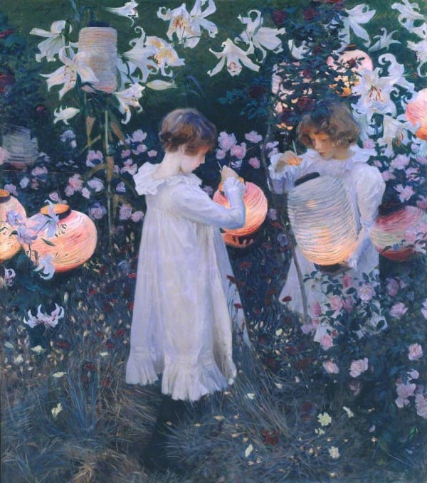 'Carnation, Lily, Lily, Rose' 1885–6, Presented to Tate by the Trustees of the Chantrey Bequest 1887