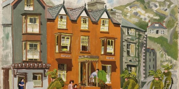 Riding into Barmouth (1941) by Mary Adshead