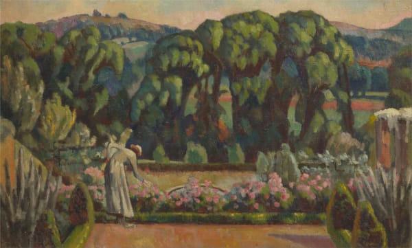 Roger Fry 'The Artist's Garden at Durbins, Guildford' (Public domain, via Wikimedia Commons)