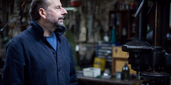 Photo of Jason in the forge