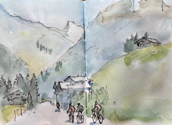 A few pages from Toby Ward's sketchbook