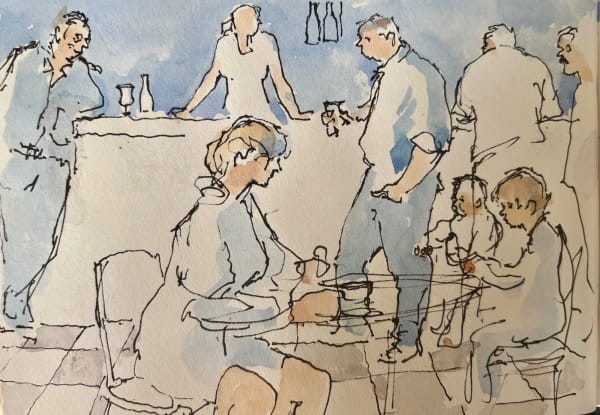 A few pages from Toby Ward's sketchbook