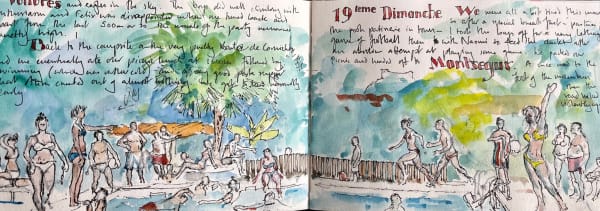 A few pages from Toby Ward's sketchbook