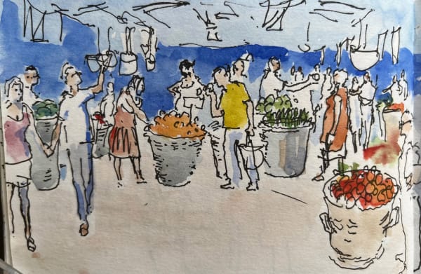 A few pages from Toby Ward's sketchbook