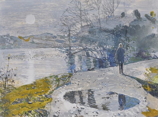 Figure in Moonlight by Ruth Stage NEAC
