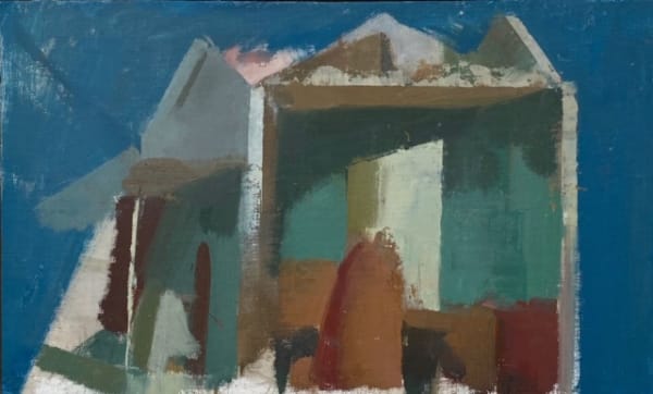 ‘After Giotto I' (2019, oil on linen)