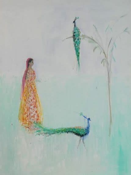 Lady with Peacocks
