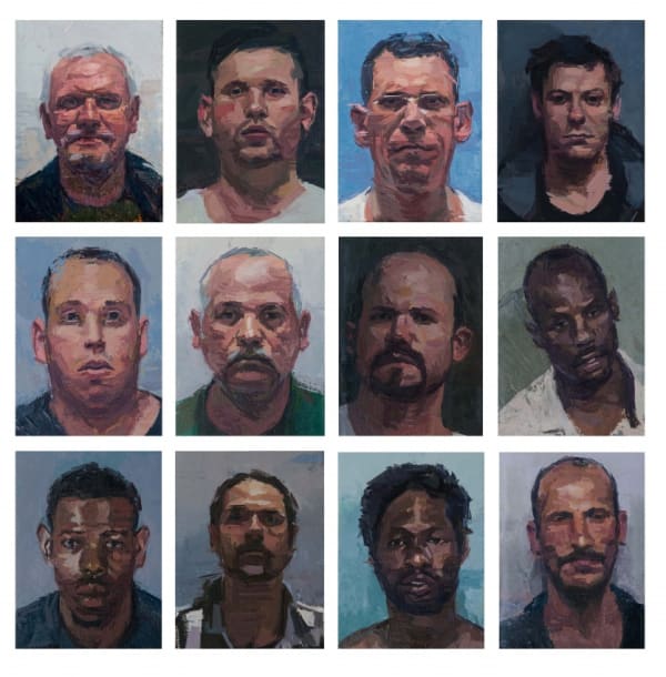 Heads (oil on canvas)