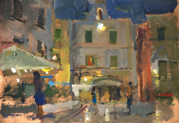 La passeggiata, study