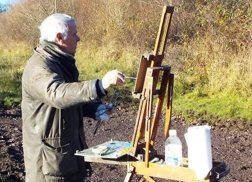 Richard painting