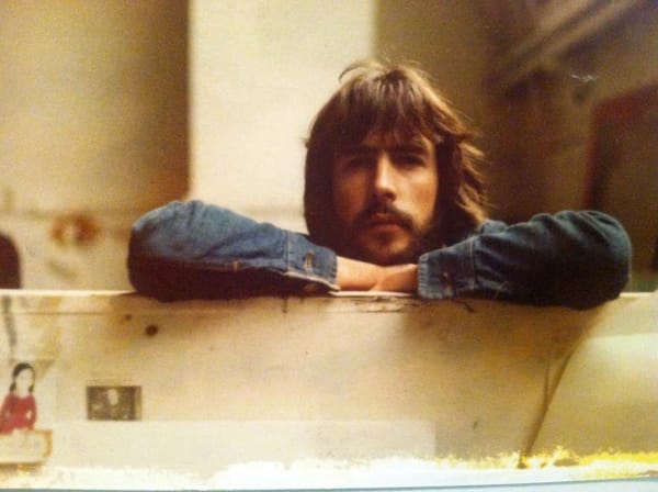 Martin at the Royal Academy Schools, circa 1976
