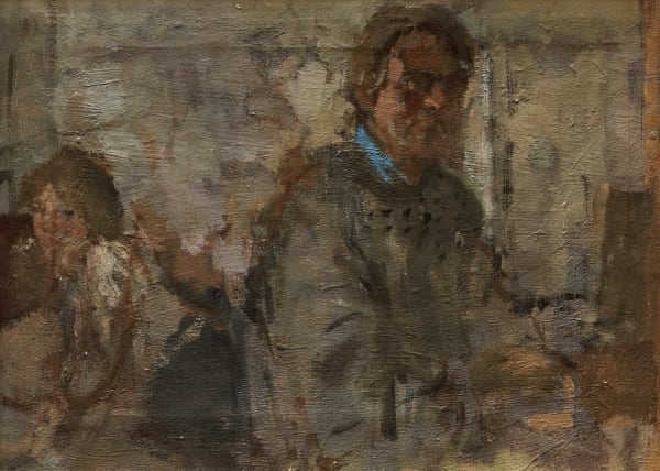 Dunstan Bernard Easter Sunday Double Portrait