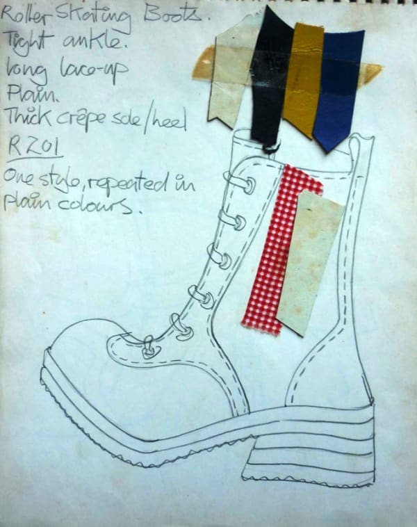 Glam-Rock Shoe Design (early 1970)