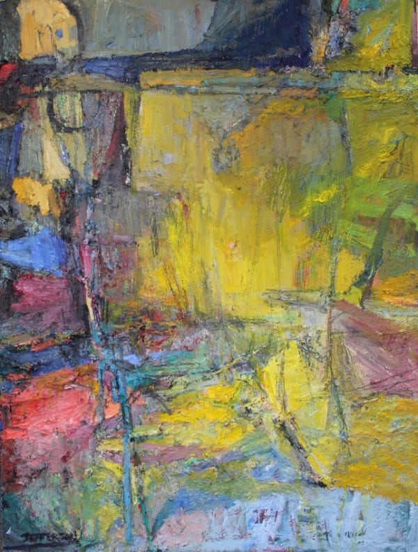 Painting Process: Empty Chair (Finished painting)