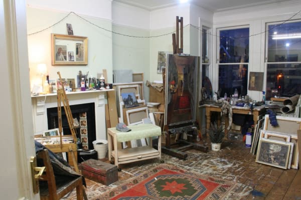 Peter's studio