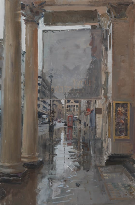 Peter Brown - ‘Love Letters’ Haymarket Theatre portico, 11.00am – 5.30pm