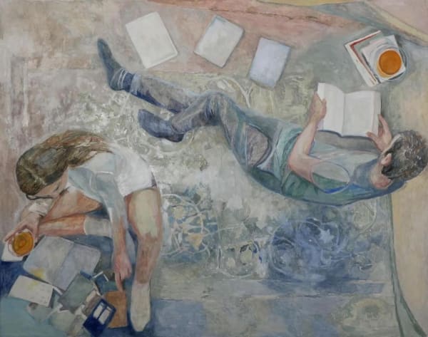 Reading, Collecting by Flora Temnouche