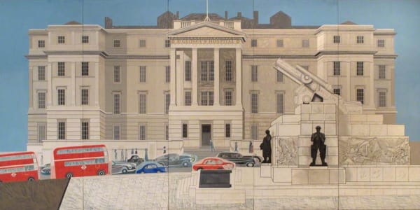St George's Hospital, Hyde Park Corner, London by Edward Bawden