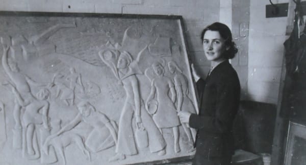 Photograph of Mary Kent Harrison in the 1940's.