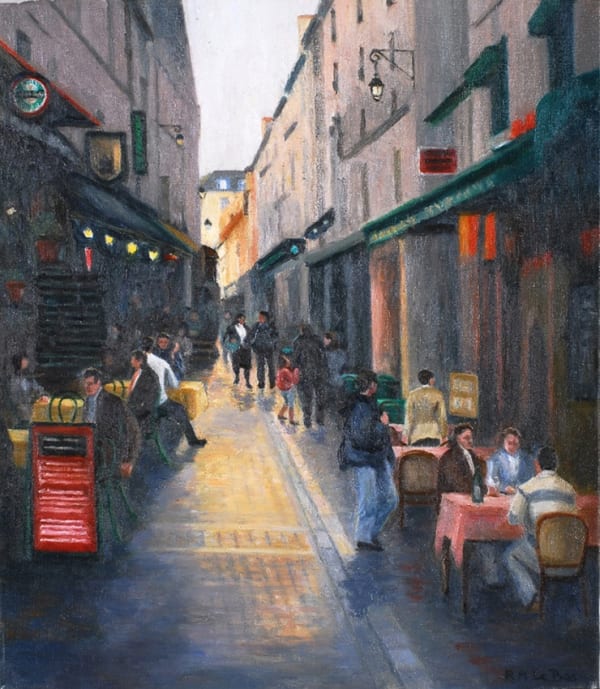 Rue Des Cafe - Paris
