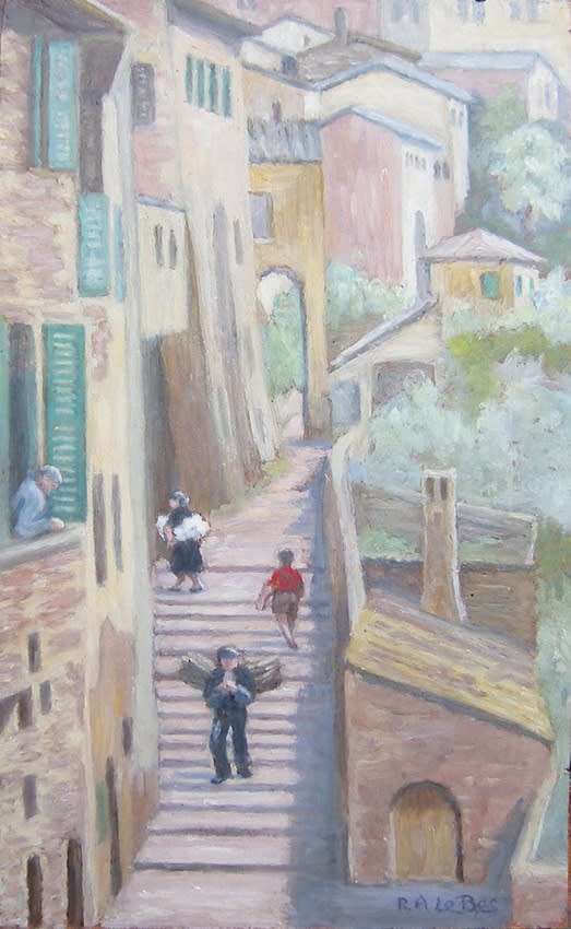 Side street steps, Assisi