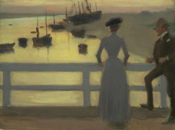 The Bridge by Philip Wilson Steer. Photo credit: Tate