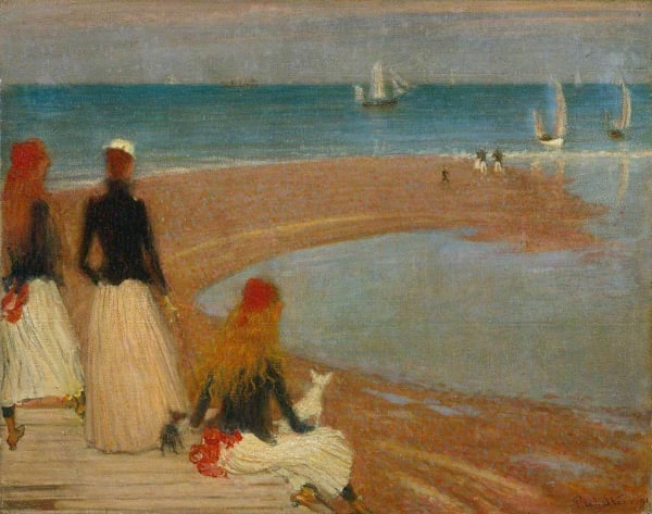 The Beach at Walberswick by Philip Wilson Steer. Photo credit: Tate